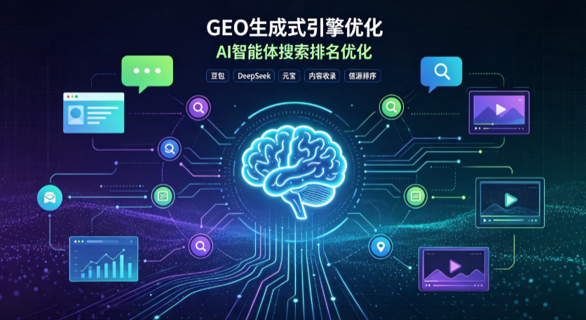 葫芦岛GEO 浪潮来袭：生成式引擎优化崛起，创作者争抢豆包、DeepSeek、元宝智能体流量入口